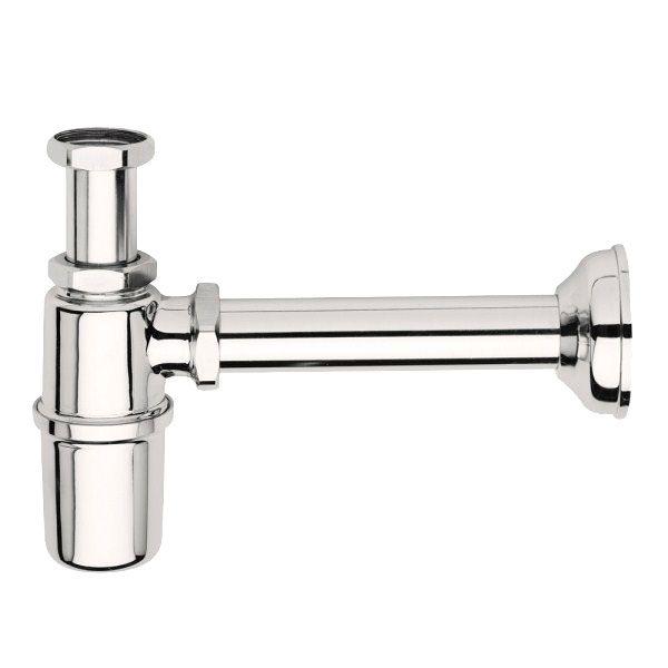 Сифон для раковины, бутылочный, 1 1/4, (металл цв.хром), FIMA Carlo Frattini ZZ