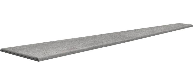 Ступень DOUBLE Техно Левая Фондамента серый светлый(n059039)|34.5х238.5