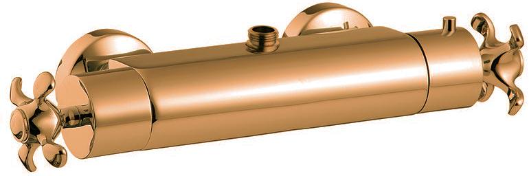 Смеситель-термостат для душа, (цв. бронза), Nuova retro ZZ