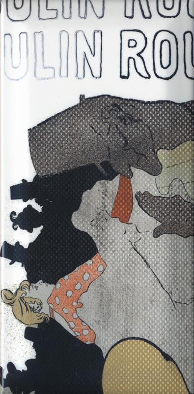 Декор Бланше глянцевый ZZ|9.9x20