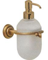 Дозатор настенный (держатель цв.бронза, стекло матовое), Piccadilly XX