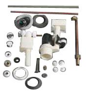 Механизм смыва для бачка (кнопка смыва цв. хром) Evolution ZZ