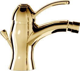 Смеситель для биде, с д/к (цв. золото) Miss ZZ