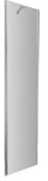 Элемент боковой с опорой, DX/SX прав./лев., для распашной двери (96,5/99хh191см, стекло 6мм, GL прозр., фурн. 28 arg/cr, мат.хром/хр.) Elegance ZZ