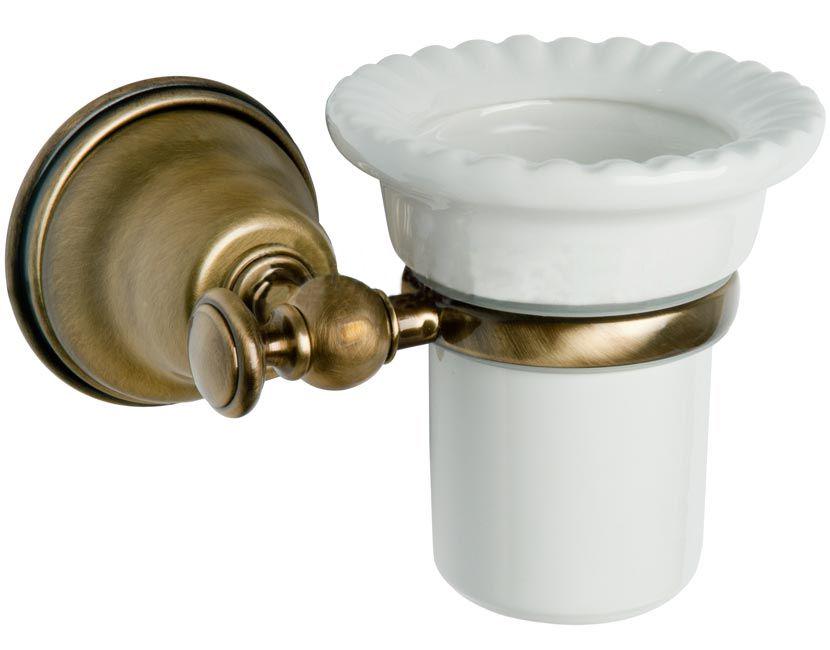 Стакан настенный (цв.бронза/керамика), Harmony ZZ