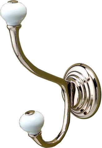 Крючок двойной (цв. латунь) Chelsea ZZ