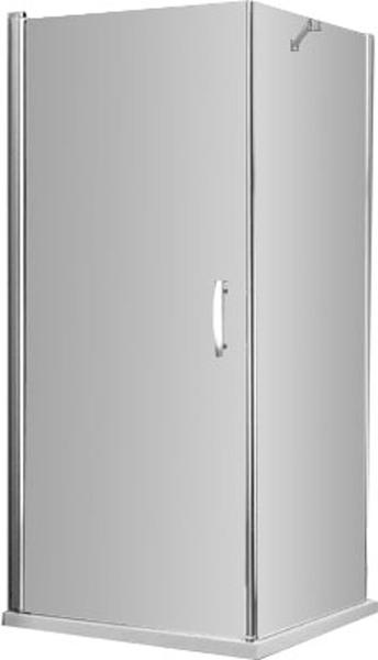 Элемент боковой с опорой, DX/SX прав./лев., для распашной двери (86,5/89хh191см, стекло 6мм, GL прозр., фурн. 28 arg/cr, мат.хром/хр.) Elegance ZZ