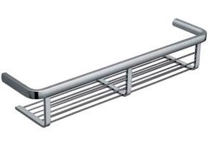 Полочка решетка для душа большая 47х10,7хh8,8см (цв. хром) Lulu ZZ