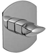 Смеситель для душа, встраиваемый в стену, (цв. хром) Hedo ZZ