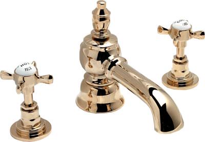 Смеситель для раковины, на 3 отв. с д/к, (латунь) Antique ZZ