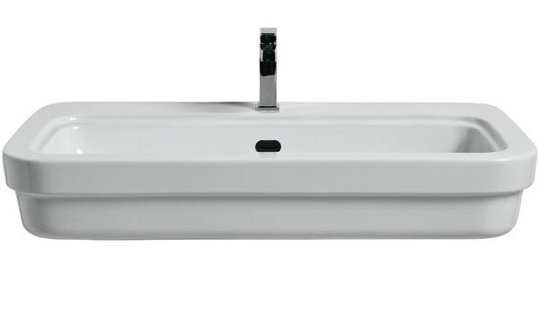 Раковина 90х50см, с 1 отв.д/смесит., крепл. в компл., (цв. белый) Evolution ZZ