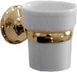 Стакан настенный (керамика/латунь) Old Navy ZZ