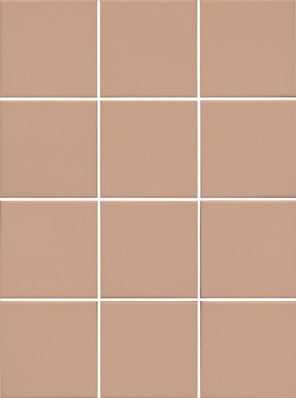 Агуста оранжевый матовый 30x40 из 12 частей 9,8x9,8