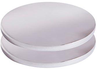 Комплект 2шт. накладок ручек смесителей, (цв. хром), Texture Collection ZZ