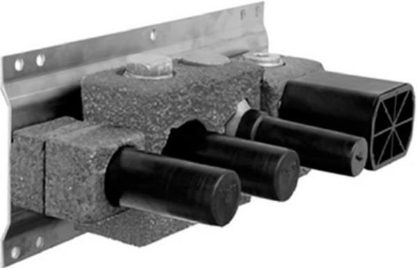 Внутренняя часть встраиваемого в стену смесителя для ванны, переключатель на 2 источника, Fantini ZZ