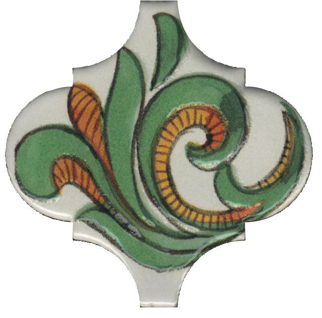 Декор Авейру 7 глянцевый  |6,5х6,5