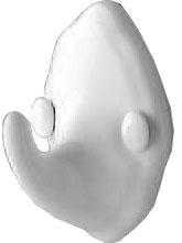 Крючок керамический Emily ZZ