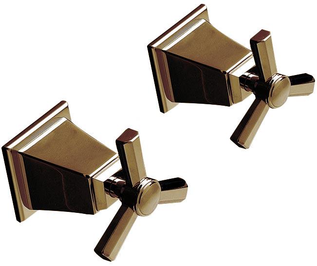 Ручки-краны встраив. в стену 2шт. (латунь) Time ZZ