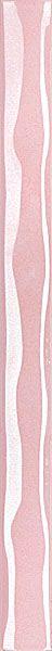 Бордюр Волна розовый перламутр 106 l2х25