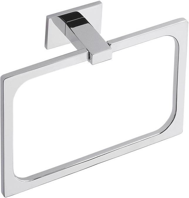 Полотенцедержатель-квадрат 20х14 см, хром, Look