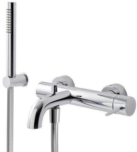 Смеситель для ванны, лейка и шланг в компл., (цв. хром), UP ZZ