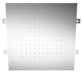 Душ верхний, стационарный, встраиваемый в потолок, квадрат 430х430мм, (цв. хром), 3M ZZ