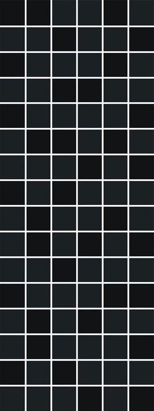 Декор Бельканто мозаичный черный |15х40