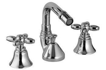 Смеситель для биде на 3 отв. с д/к (хром), Old italy KL