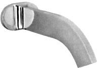 Излив настенный 202мм (хром) Cut ZZ