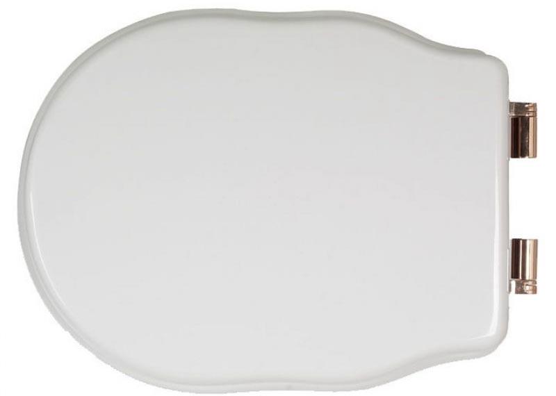 Сиденье для НАПОЛЬНОГО унитаза, с микролифтом, (орех, петли цв. бронза), Bristol ZZ