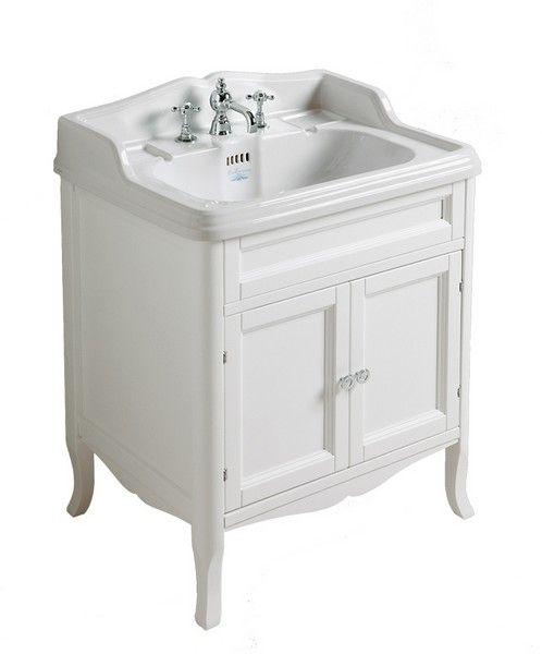 Тумба напольная 690х520хh805мм, (цв. белый, для раковины арт. AR834), Arcade ZZ