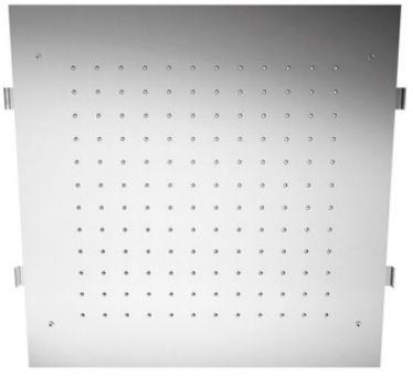 Душ верхний, стационарный, встраиваемый в потолок, квадрат 500х500мм, (цв. хром), 3M ZZ