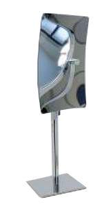 Зеркало прямоугольное, настольное косметическое, 3-х кратное увеличение, на поворотном кронштейне, Colombo ZZ