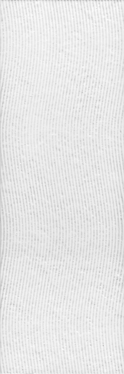 Бьянка белый глянцевый волна 20x60