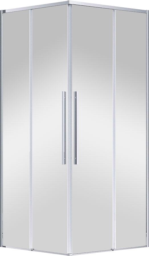 Душевой уголок 1000х800хh1950мм, прямоуг., правый/левый, (стекло прозрачное 6мм Easy Clean, фурн.цв.хром), Slim-N ZZ