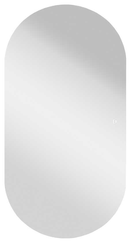 Зеркало 500x800х30мм, с встроенным по периметру светильником, сенсорным выключателем и диммером, Vincea ZZ