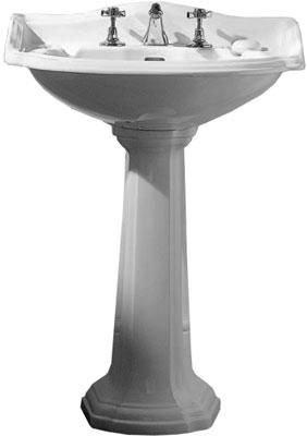 Раковина 64,5х50см, (3 отв. д/смесит.), Oxford ZZ