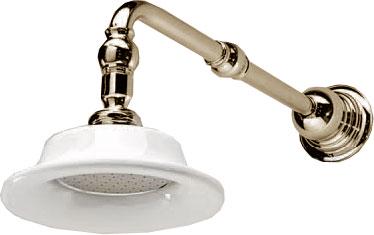 Кронштейн горизонт./внешняя труба для верх. душа (латунь), Devon&Devon ZZ