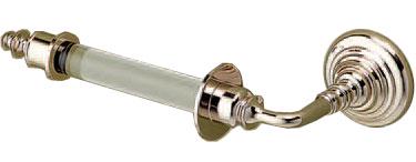 Держатель т/б, стекло прозр., (цв. латунь) Chelsea ZZ