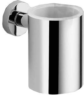 Стакан настенный металл. (цв.хром) Plus ZZ