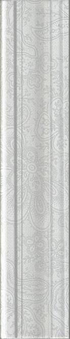 Бордюр багет Ауленсия серый|XX5.5x25