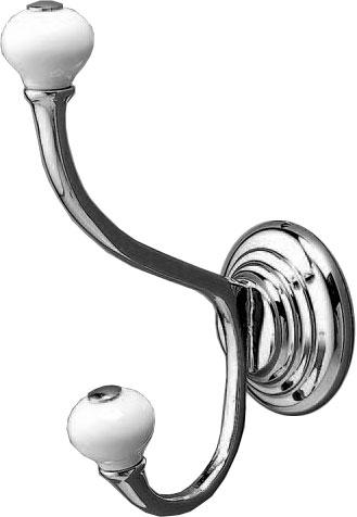 Крючок двойной (цв. хром) Chelsea ZZ