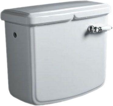 Бачок "Средний" 430х190хh390мм, с фронт.отверст. для ручки смыва, подвод воды сбоку, (БЕЗ соед трубы, механ. и ручки смыва арт. D 23…),белый Arcade