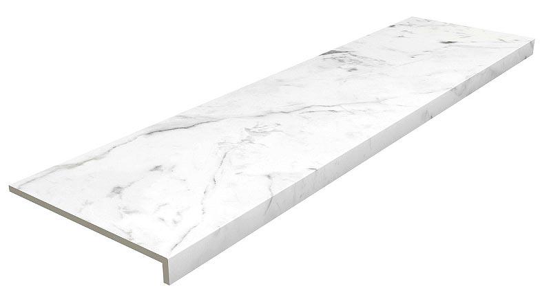 Peldano Recto Carrara Blanco Anti Slip 119,7x31.5x14