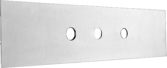 Пластина на 3 отверстий для монтажного бокса, Eleganza  ZZ