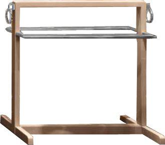 Полотенцедержатель напольный 65х34хh65см, (цв. Beige Lucido / хром), Oasis ZZ