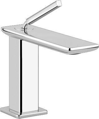 Смеситель для раковины, 170хh181мм, без донного клапана, (цв. хром), Ispa ZZ