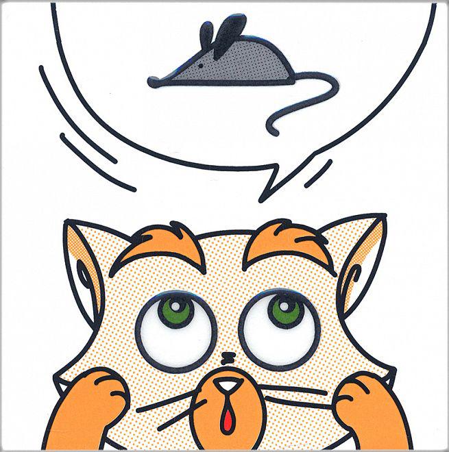 Декор Кошки-Мышки Мышка ZZ|20х20