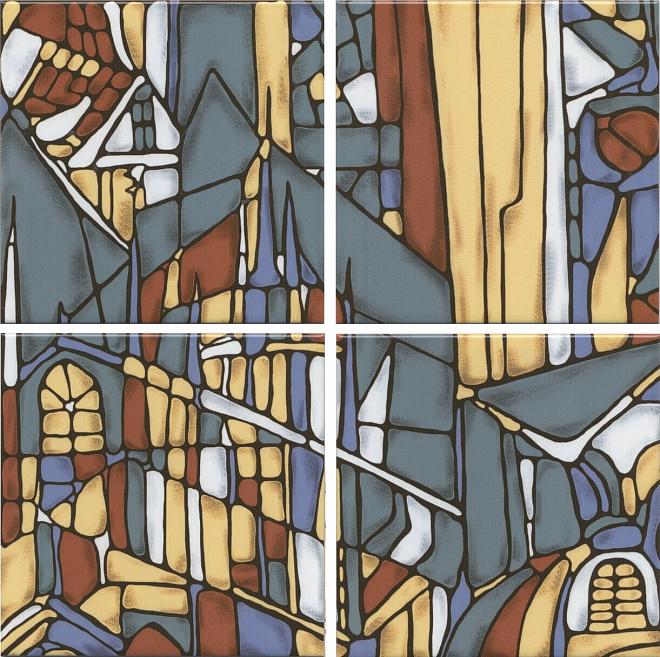 Панно Витраж |30x30