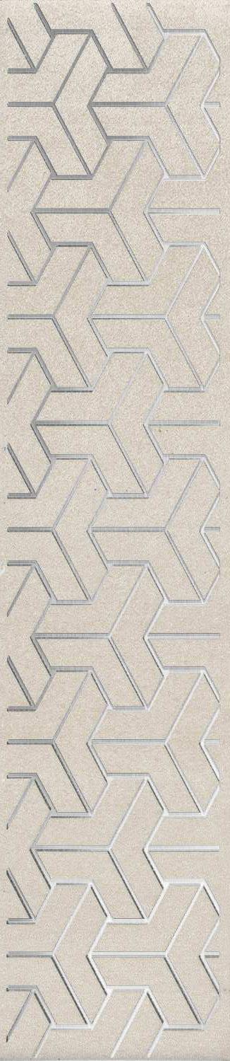 Бордюр Ломбардиа бежевый |25x5,4